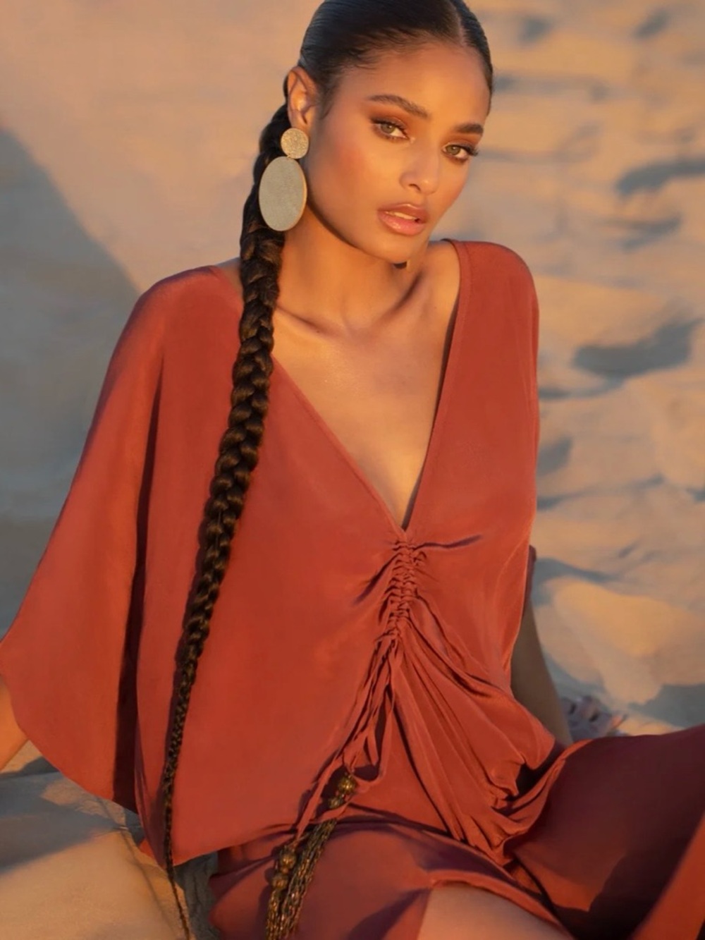 Rust kaftan - Picture 2 of 4